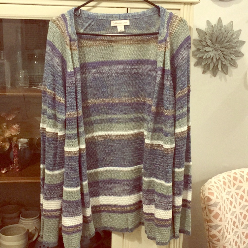 NWT Coldwater Creek flowy sweater